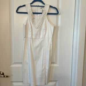White laundry dress